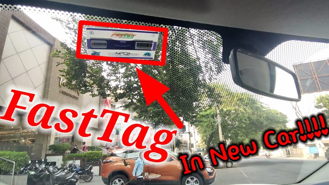 Installation of fast Tag in a new car | Use of Fast tag | Fast Tag in Tata Nexon