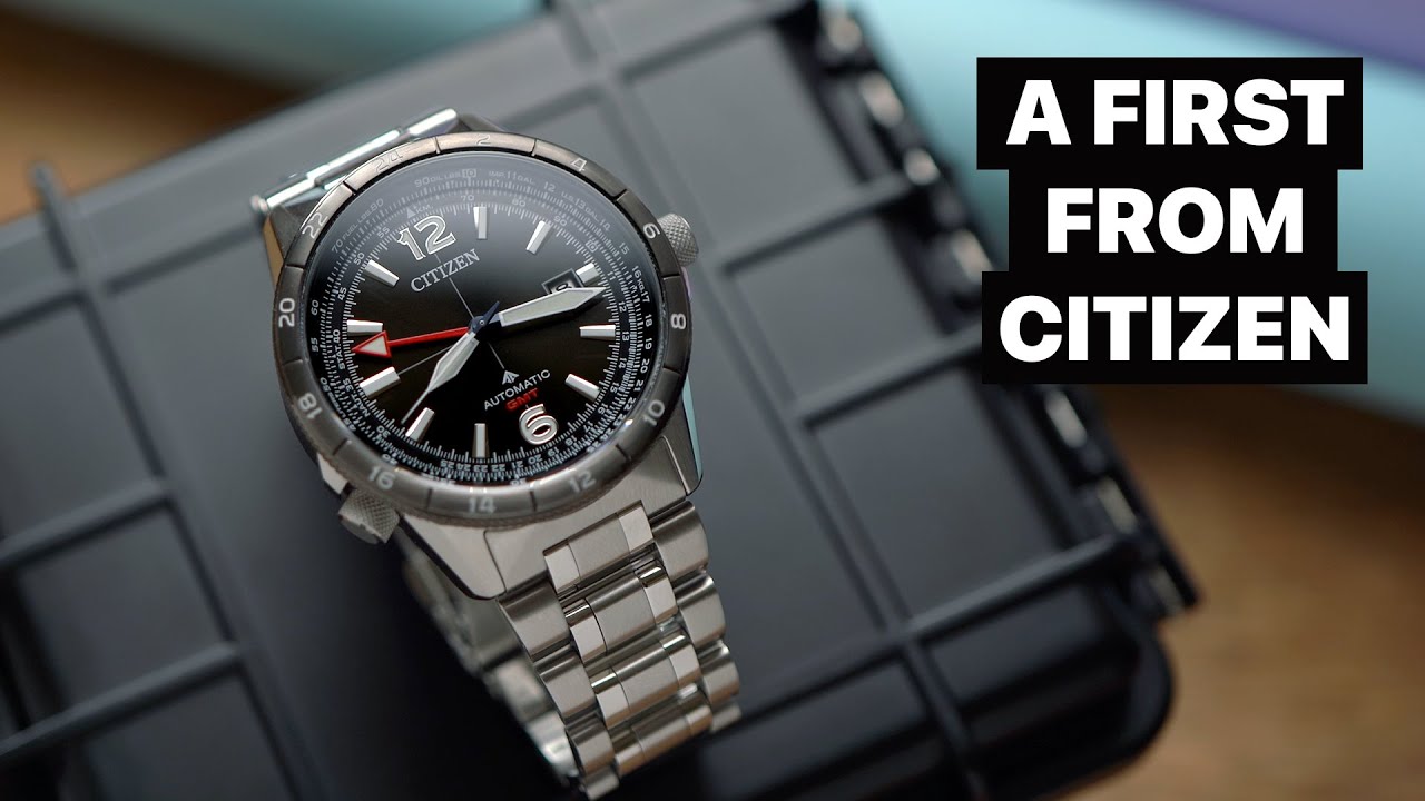 Первые механические часы GMT Promaster — Citizen Promaster Air GMT