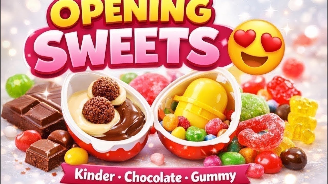 𝐂𝐮𝐭𝐞 & 𝐒𝐚𝐭𝐢𝐬𝐟𝐲𝐢𝐧𝐠 🍫 | 𝐊𝐢𝐧𝐝𝐞𝐫 𝐉𝐨𝐲 𝐄𝐠𝐠𝐬, 𝐂𝐡𝐨𝐜𝐨𝐥𝐚𝐭𝐞, 𝐆𝐮𝐦𝐦𝐲 & 𝐃𝐫𝐚𝐠𝐞𝐞 𝐑𝐞𝐯𝐞𝐚𝐥 😍