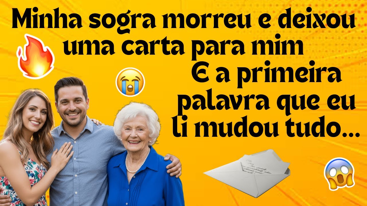 Minha sogra morreu e deixou uma carta que destruiu meu casamento