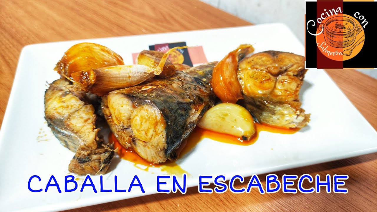 Caballa en escabeche