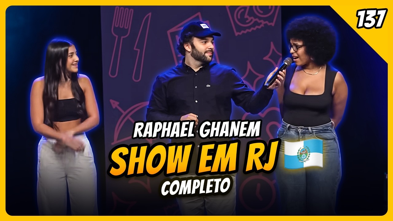 SHOW COMPLETO EM NOVA IGUAÇU! RJ! RAPHAEL GHANEM BATE PAPO COM SOLTEIRAS, SOLTEIROS E CASAIS!!