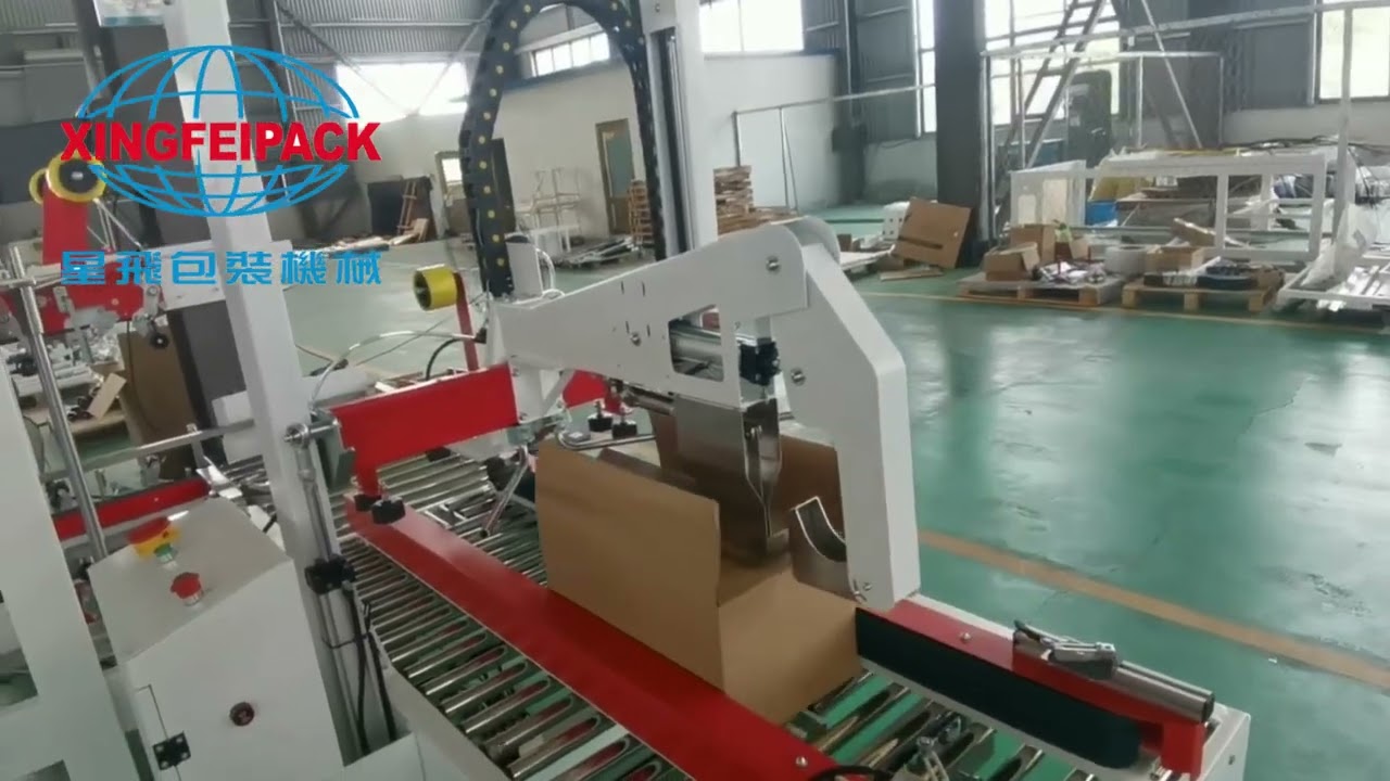 Automatic self adaption carton top and cartoner sealing machine