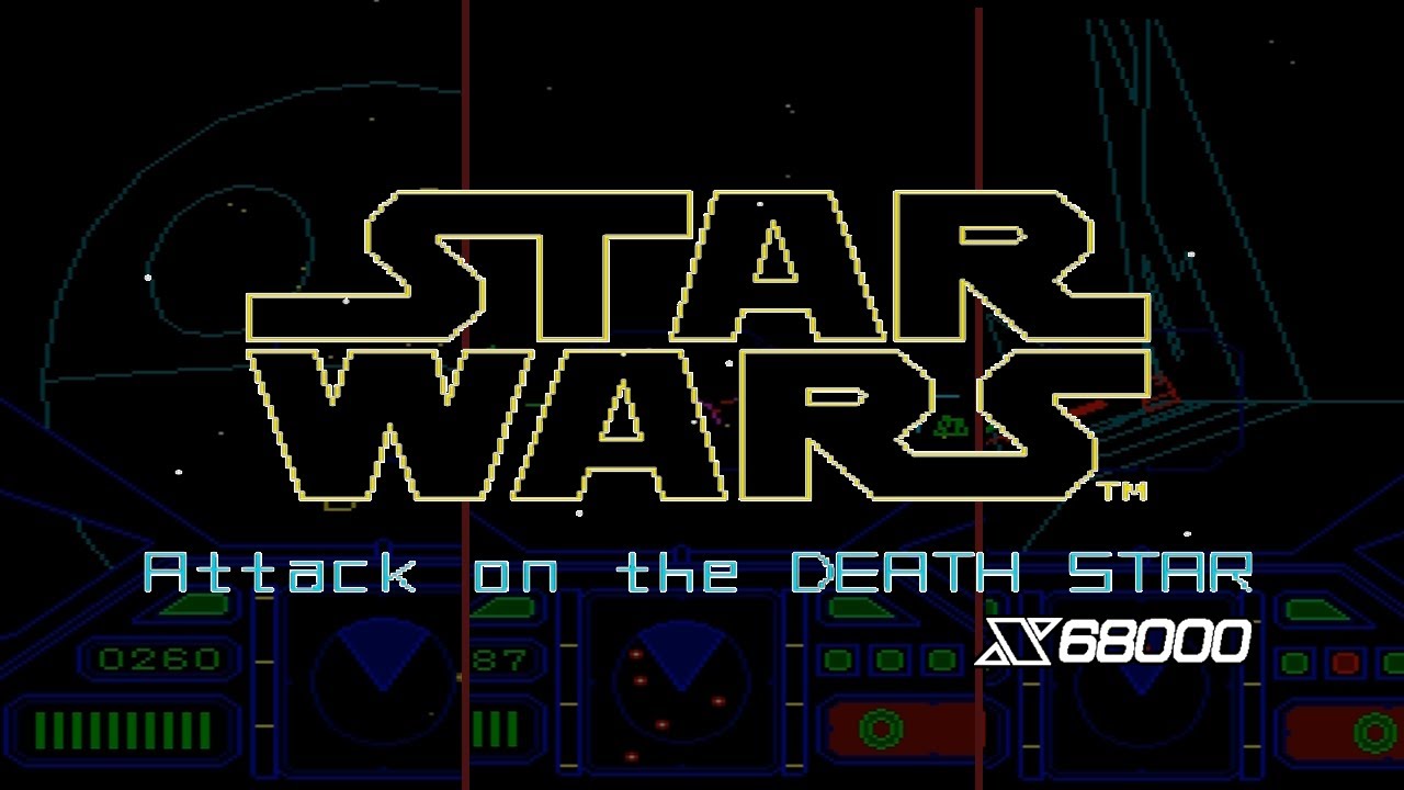 スターウォーズ (X68000)/ Star Wars ノーマル 実機プレイ 60FPS