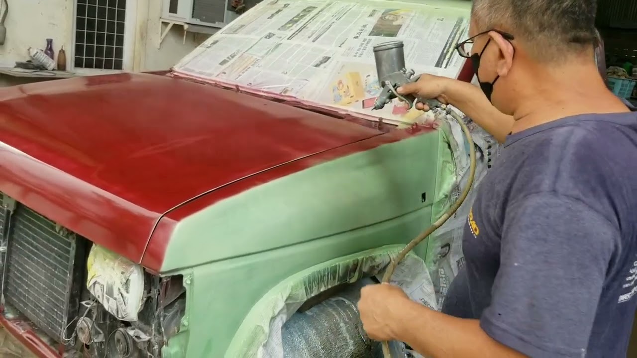 Nissan Eagle pick up, Painting Restoration