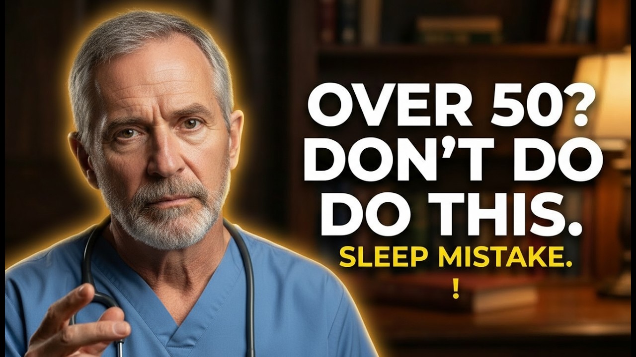 If You're Over 50, Stop Doing This Before Bed Immediately
