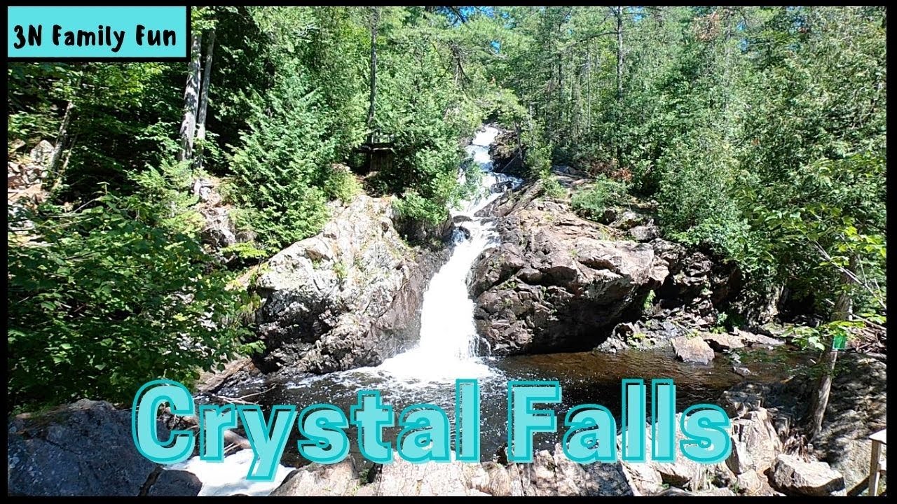 Crystal Falls Sault Ste Marie | Hiawatha | Kinsmen Park Hike