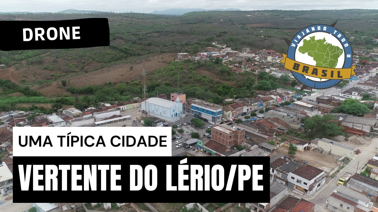 Vertente do Lério/PE - Drone - Viajando Todo o Brasil
