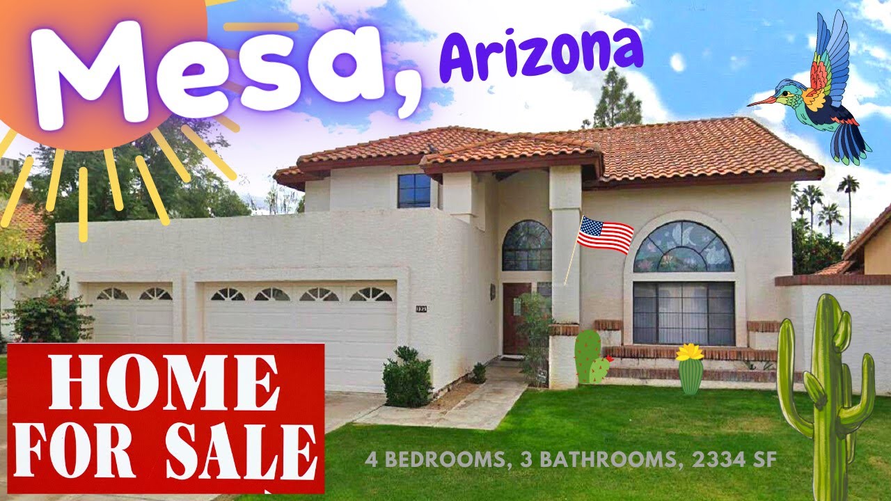 JUST LISTED Move-In-Ready and AFFORDABLE Mesa LAKE Subdivision - Arizona Home For Sale