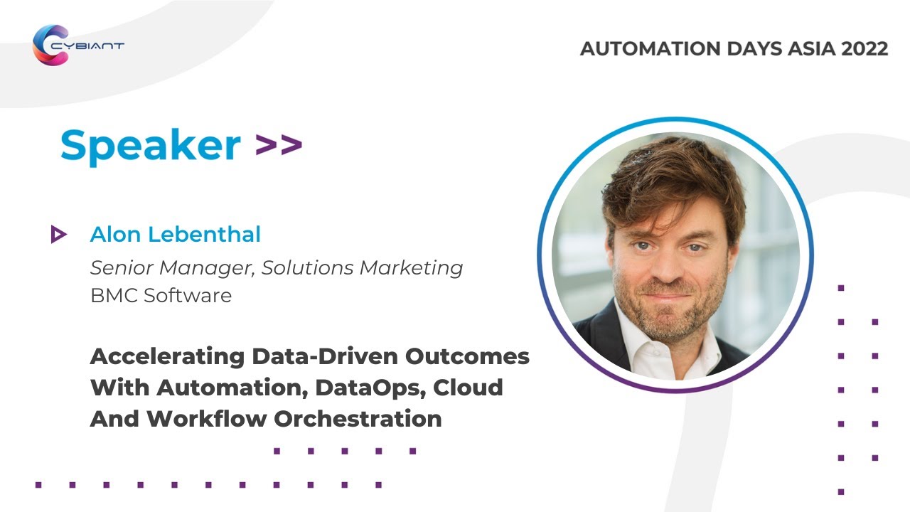 Accelerating Data Driven Outcomes With Automation, DataOps, Cloud & Workflow Orchestration | Track 2