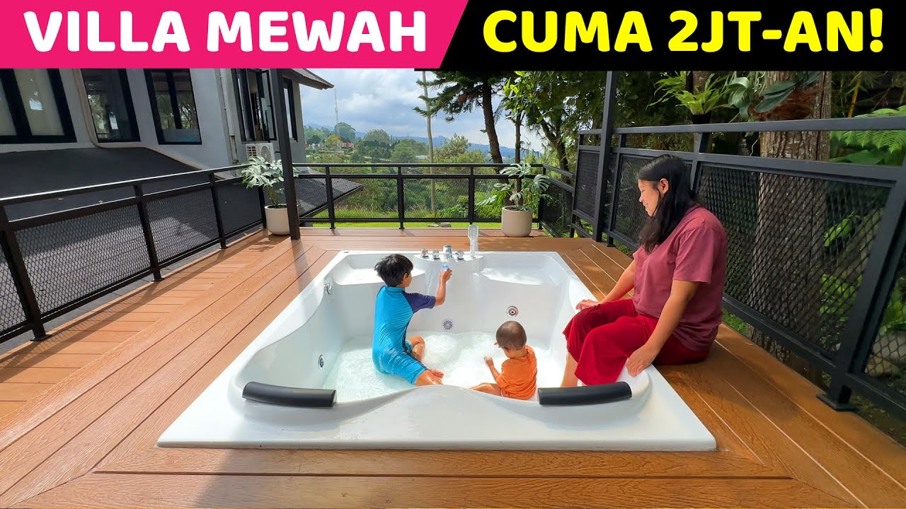 VILLA MEWAH BARU CUMA 2JT-AN...! Villa Niis Kale Bandung Review