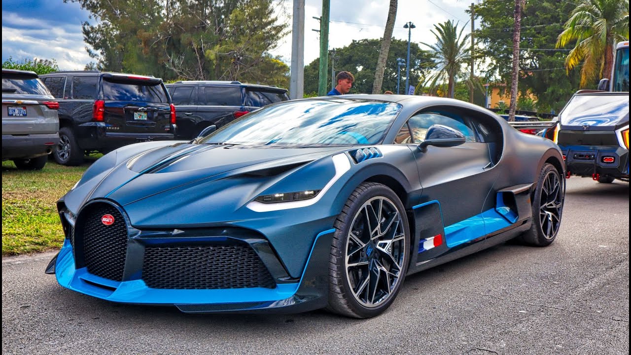 MOST EXPENSIVE SUPERCARS - Bugatti DIVO, Pagani UTOPIA, Lamborghini SIAN - LEAVING MODA MIAMI 2025