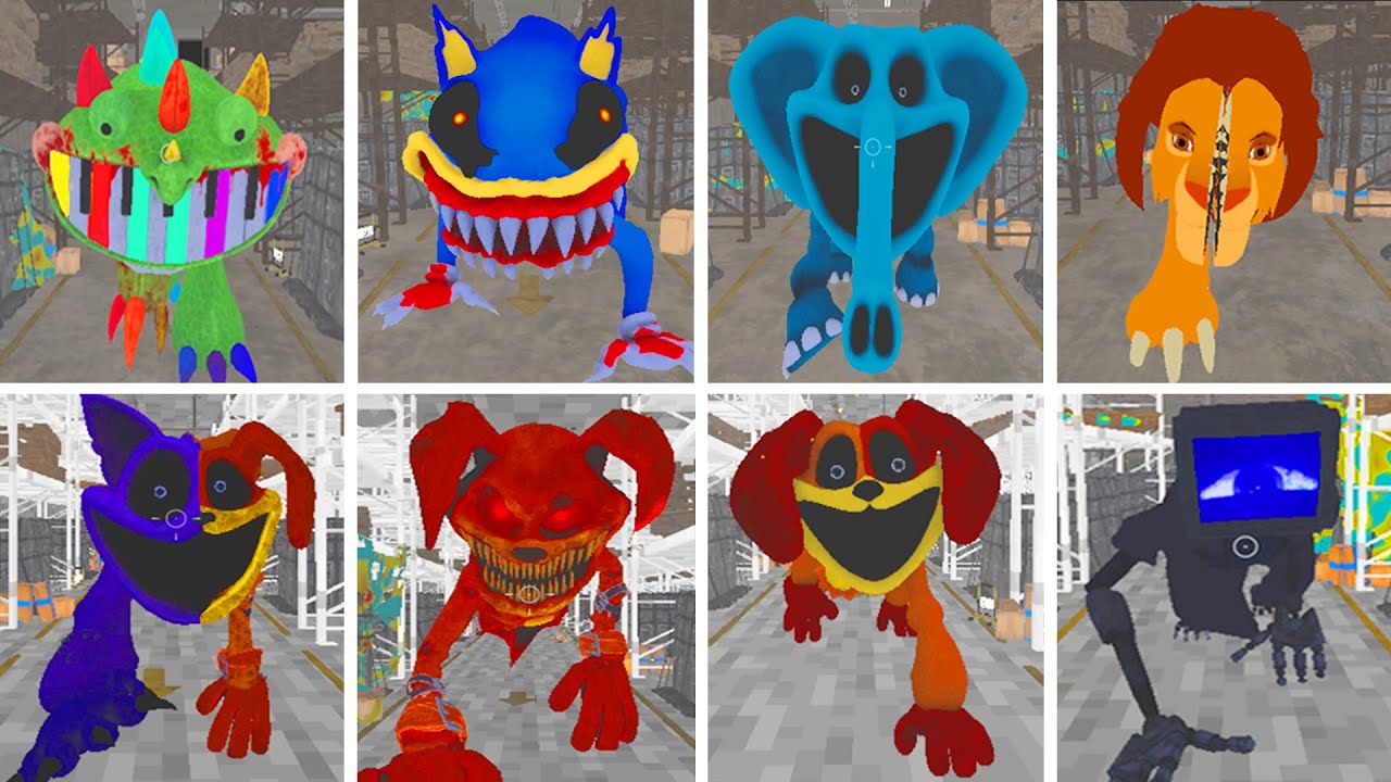 Poppy Playtime Chapter 4 New Update -Yarnaby (NapDay,SprunkiSonicExe,HarleySawyertheDoctor,Lion)