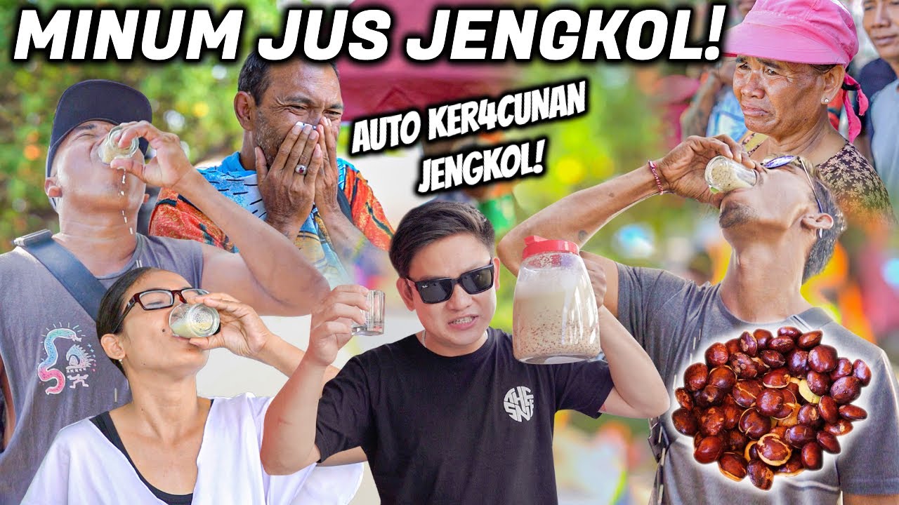 CHALLANGE MINUM JUS JENGKOL! SEGELAS 100 RIBU! SAMPAI KEMBUNG DAPAT 1 JUTA.