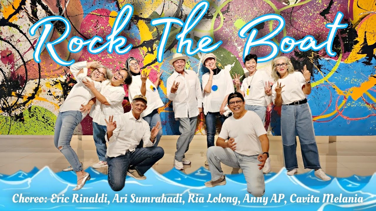 ROCK THE BOAT line dance