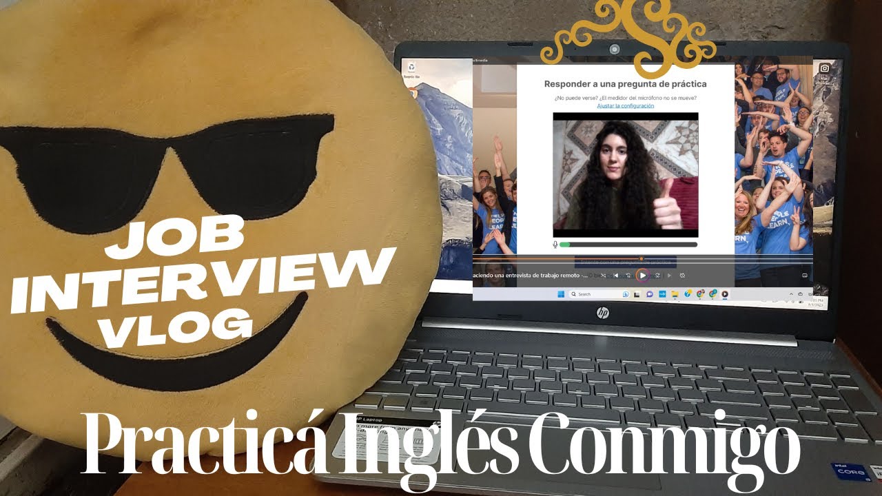 ✅Practicando INGL&Eacute;S para una ENTREVISTA LABORAL REMOTA