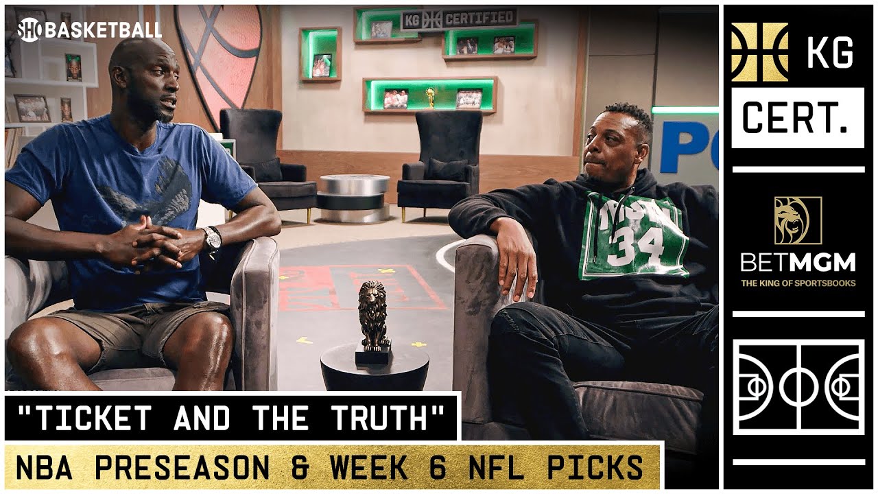 KG Certified: Ticket & The Truth | NBA Preseason & Week 6 NFL Picks | SHOBasketball
