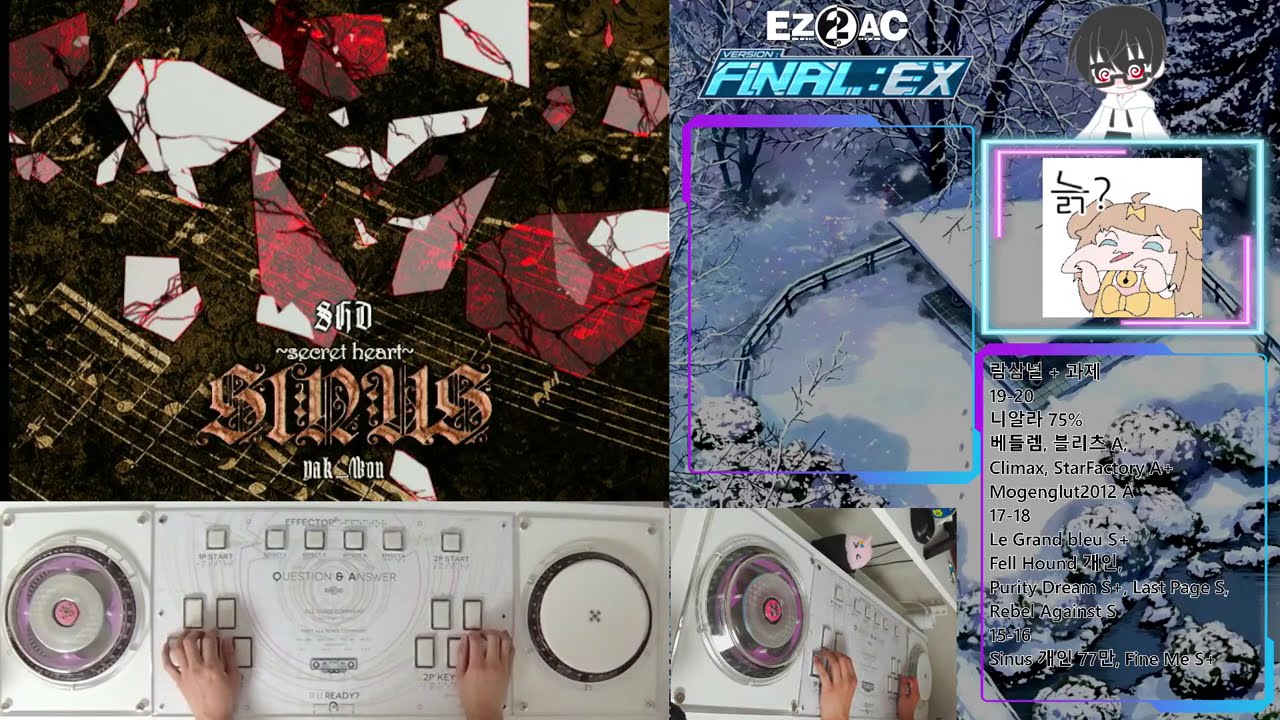 [EZ2AC] 10K Sinus 15 (S++ 95.6%)