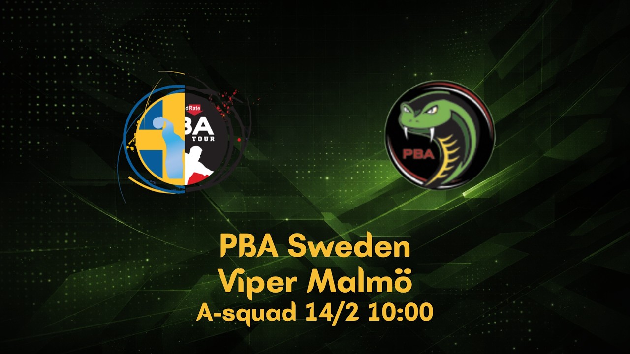 Bana 15-18 Squad A | PBA Sweden Viper Open Malmö