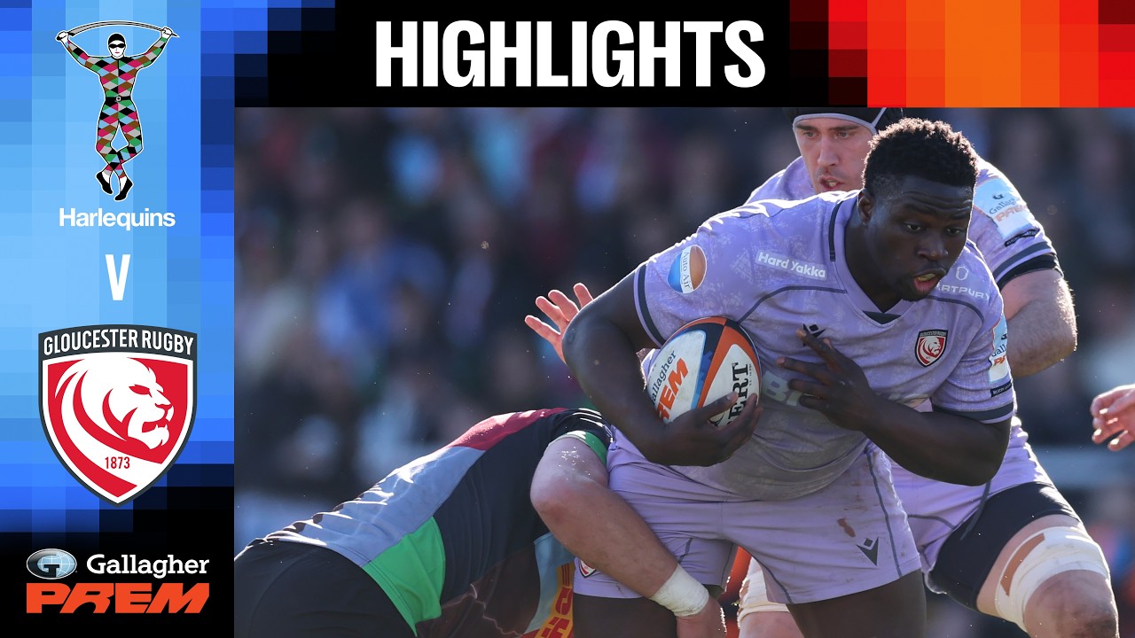 HIGHLIGHTS & REACTION: Harlequins v Gloucester Rugby | Gallagher PREM 25/26 | Round 11
