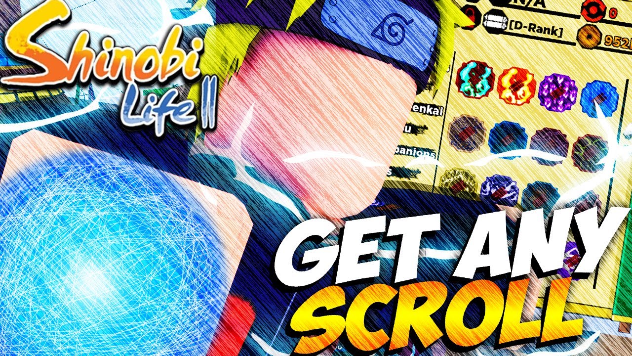 Shinobi Life 2  How To Get Any Scroll & Tailed Beast | Private Server Method