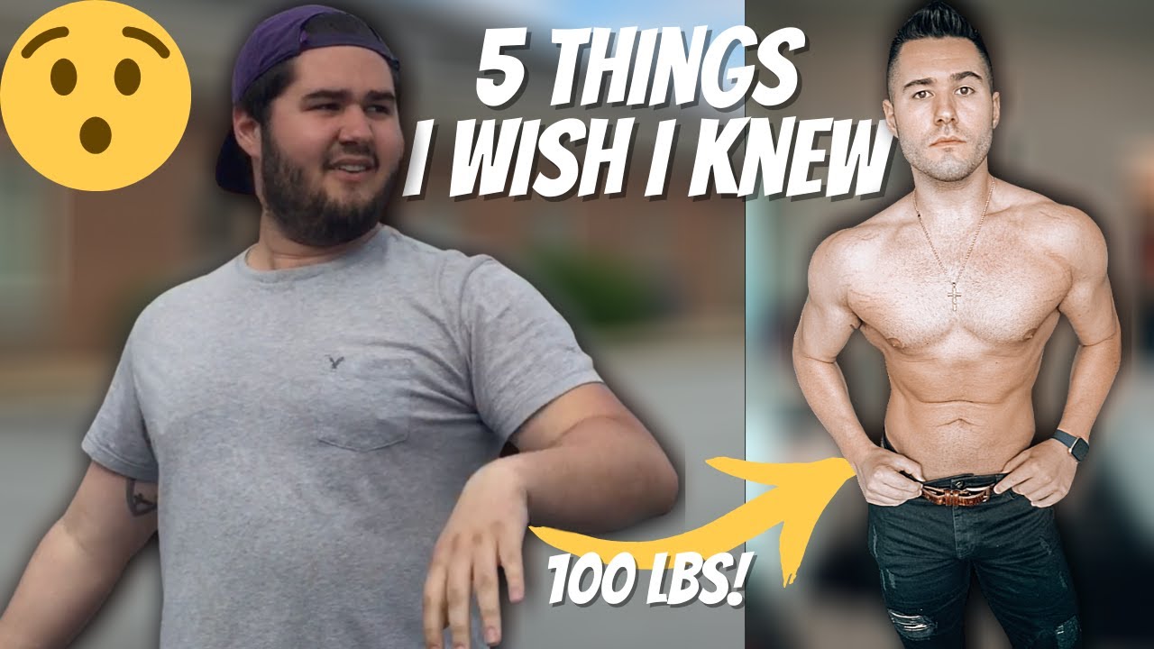 5 Things I WISH I Knew Before Losing 100 Pounds (would have saved me YEARS of pain & failure)
