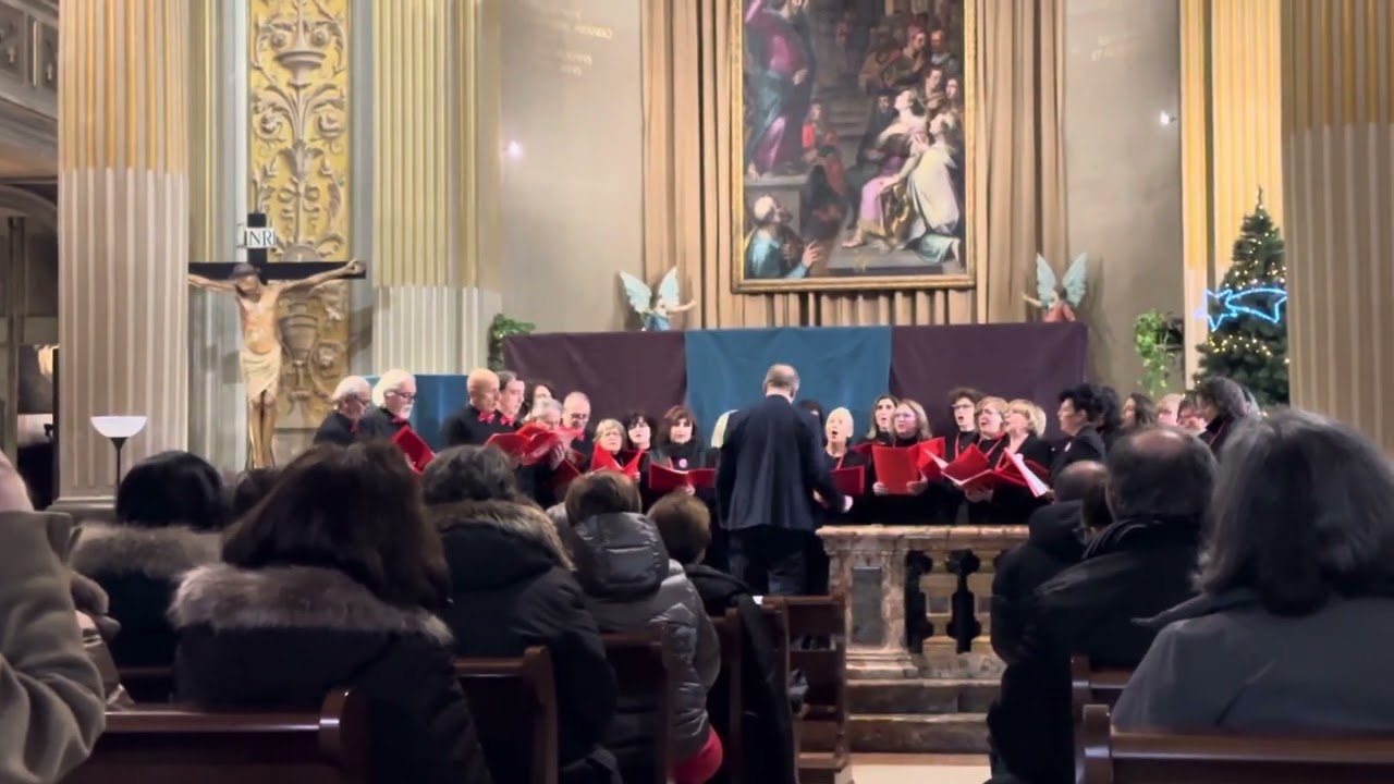 Coro A.Alberani-Direttore G.M. Grimandi-Adeste fideles-Chiesa S.M.Maddalena 13.12.23