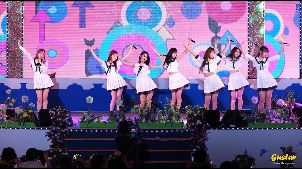 [직캠/FANCAM] 170729 오마이걸(Oh My Girl) 컬러링북(Coloring Book), A-ing, 윈디데이(Windy day) @ 강진청자축제