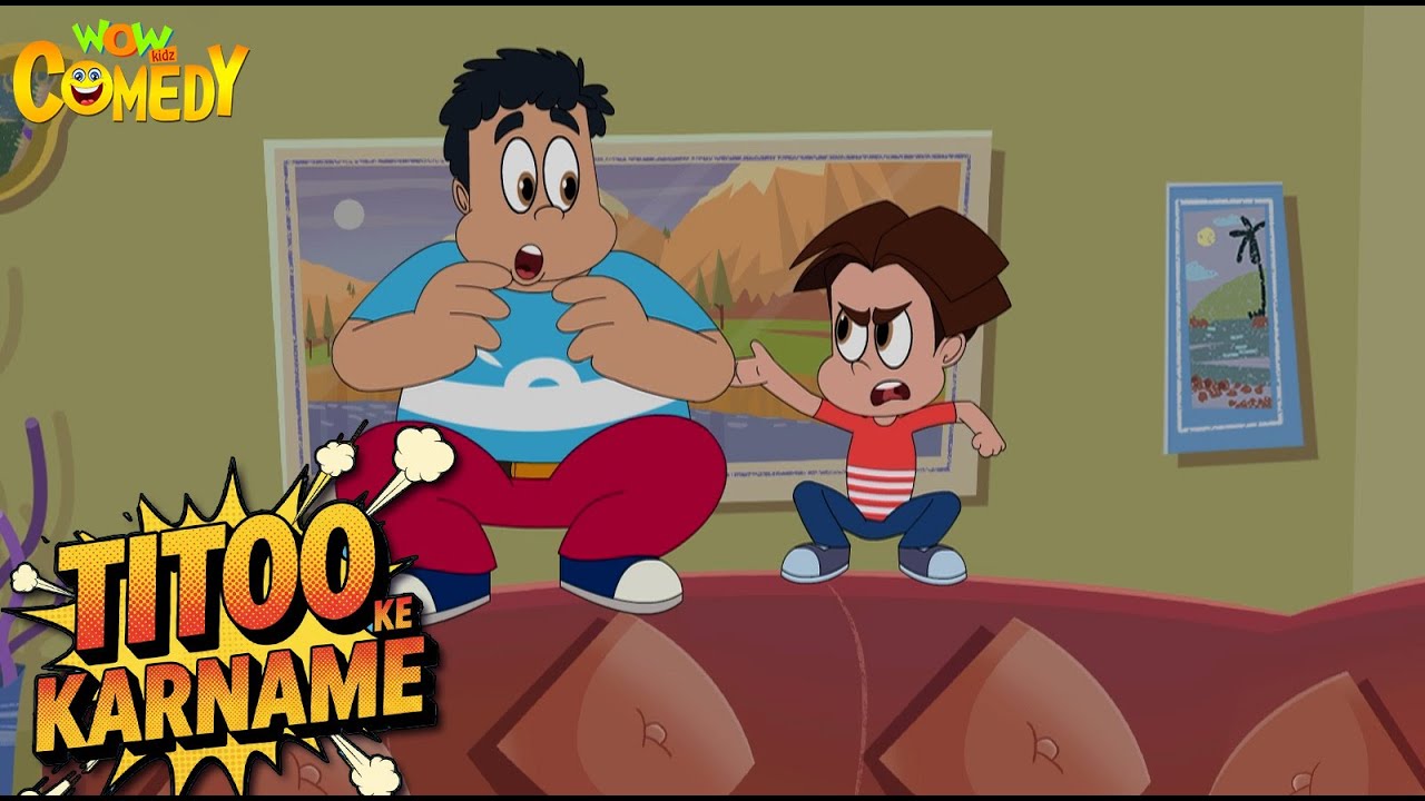 Titoo Ke Karname 37 | Titoo Funny Cartoon Compilation | Hindi Cartoon for Kids #titoo