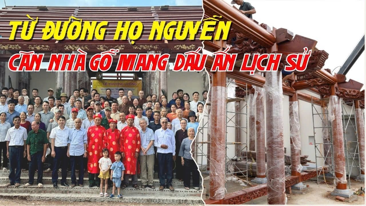 Từ Đường Họ Nguyễn Thôn Tồn Thành - Ngôi Từ Đường Gỗ Gắn Liền Với Lịch Sử