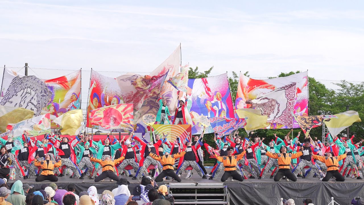 [4K] 嘉們-KAMON- 【ファイナル演舞】　犬山踊芸祭 2023 日曜日