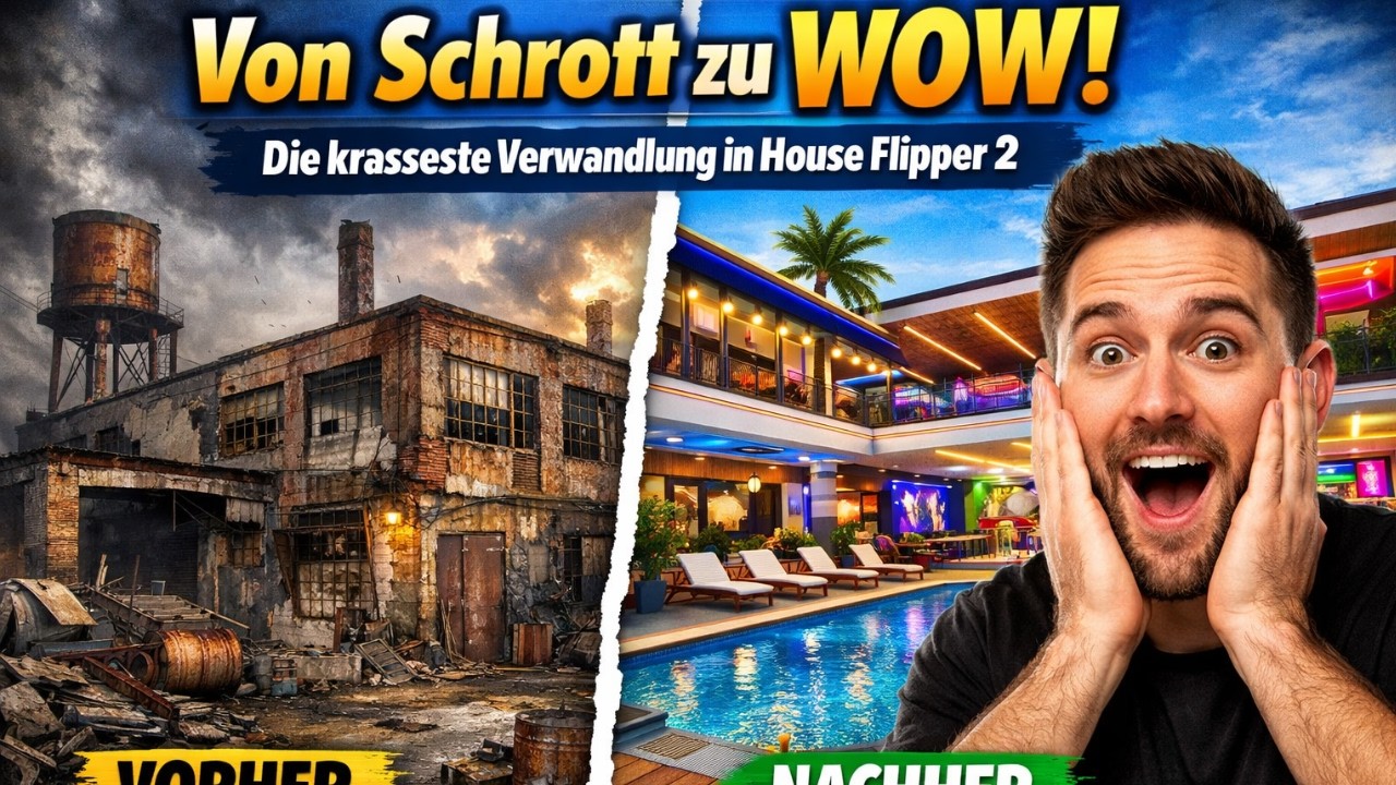 Ich mache aus einer alten Fabrik ein Freizeitzentrum - House Flipper 2 | Standogaming