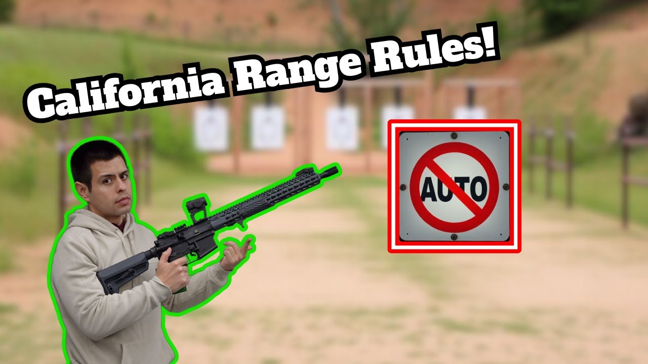 What NOT to Do at Firing Ranges in California