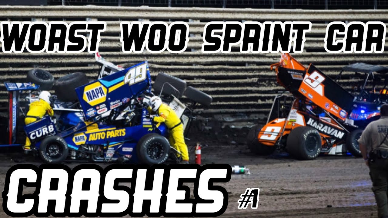 WORST WoO Sprint Car Crashes #1