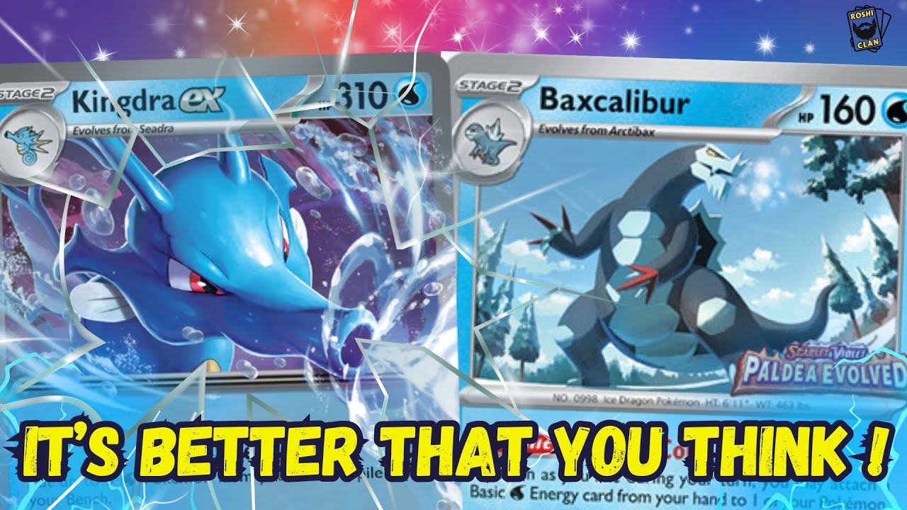 Kingdra EX Is Crazy Strong Straight From Shrouded Fable Pokemon TCG Live