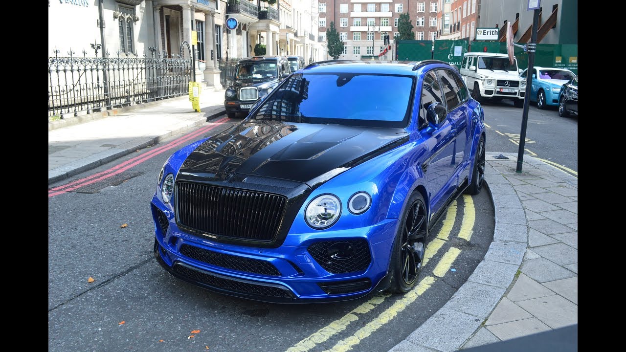 Supercars London / Mansory Bentayga, Veyron 16.4, LP750-4 SuperVeloce, AMG GT R