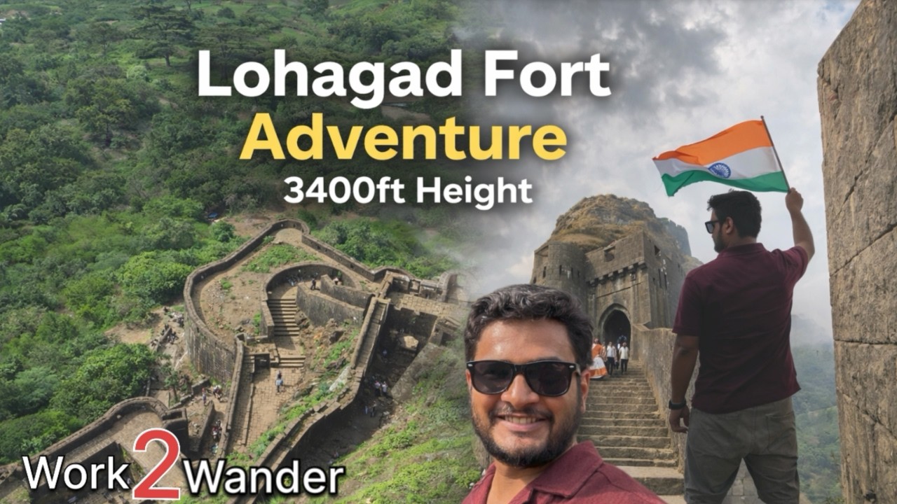 Lohagad Fort Trek Guide 2026 | Complete Tour & Top View | Lonavala | Weekend Trip from Mumbai & Pune