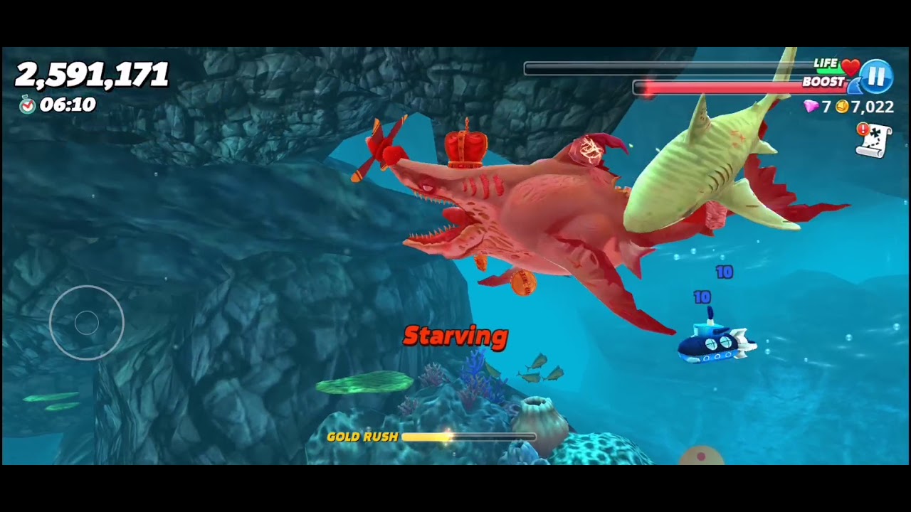 Hungry shark world zombie shark review
