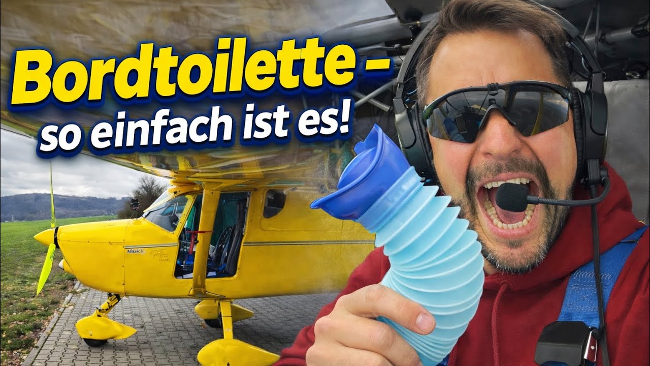 The new airplane toilet, I'm curious to see if it works!
