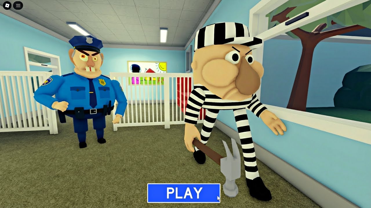 MR MEANIHEAD ESCAPE FROM POLICE GRANDPA? NEW OBBY UPDATE Full Gameplay #roblox