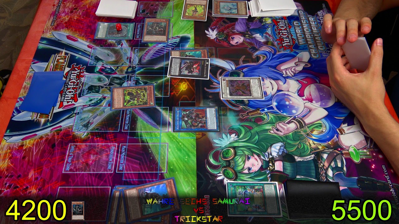 Wahre Sechs Samurai vs. Trickstar - Runde 1 (Yu-Gi-Oh! - Duell / Mai 2018 Format)