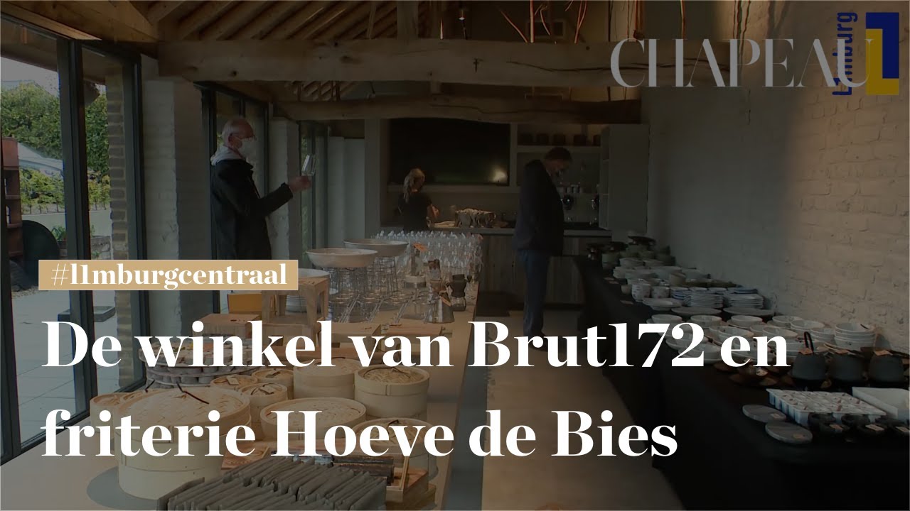 L1mburg Centraal: de winkel van Brut172 en friterie Hoeve de Bies