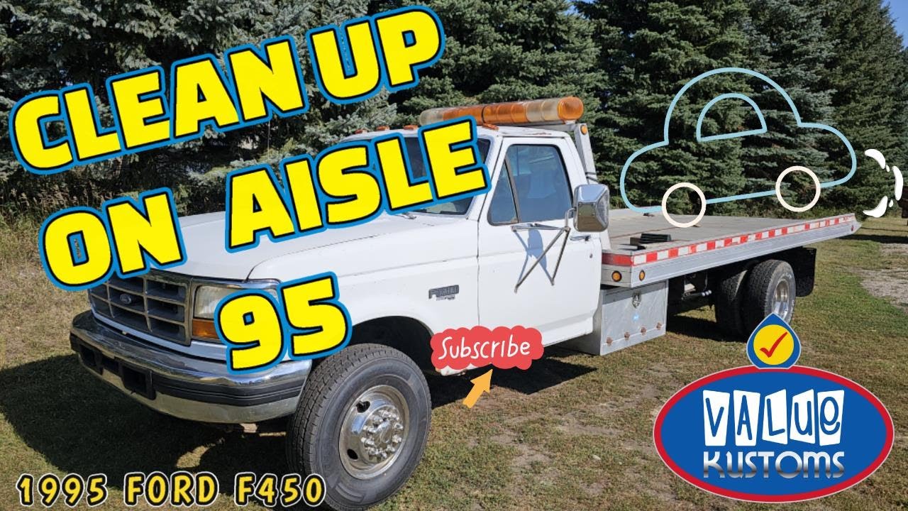 Restoring a Rollback Tow Truck: Purchase, Logo Removal, Cleaning & Repairs!