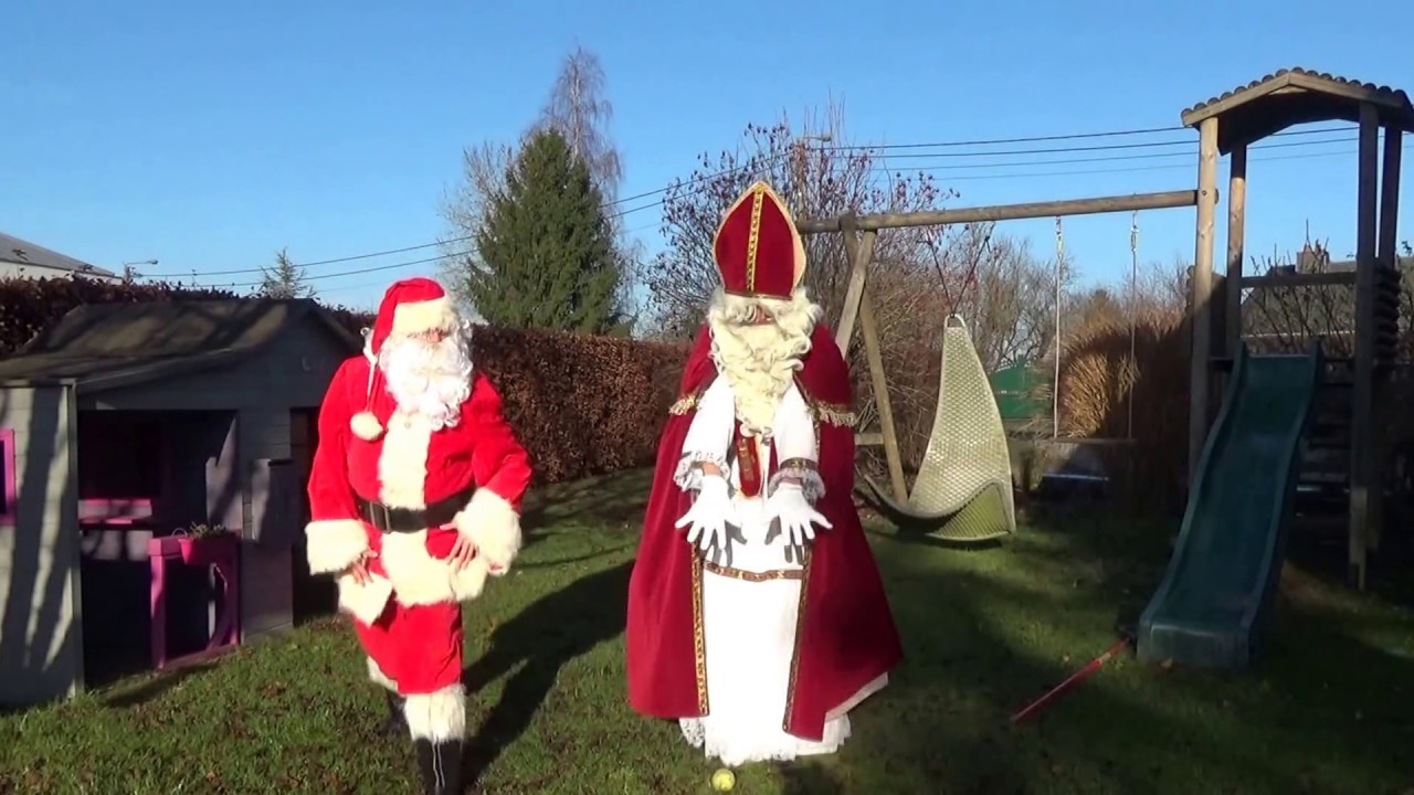 Chorégraphie de Saint-Nicolas et Père Noël