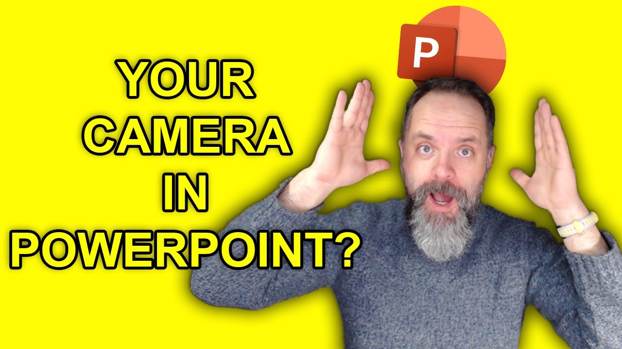 HOW to show yourself in your teaching slides with PowerPoint Cameo