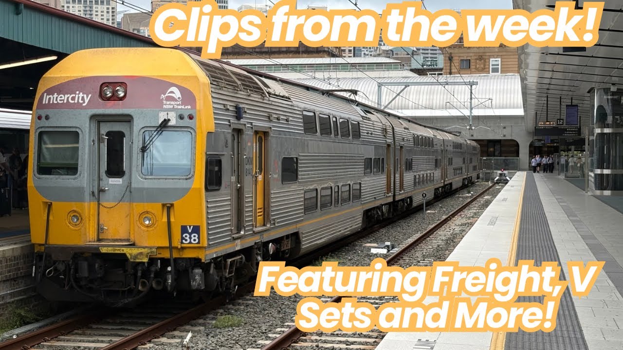 Train Spotting Vlog 48: Clips from the Week! - 4th week of January 2026