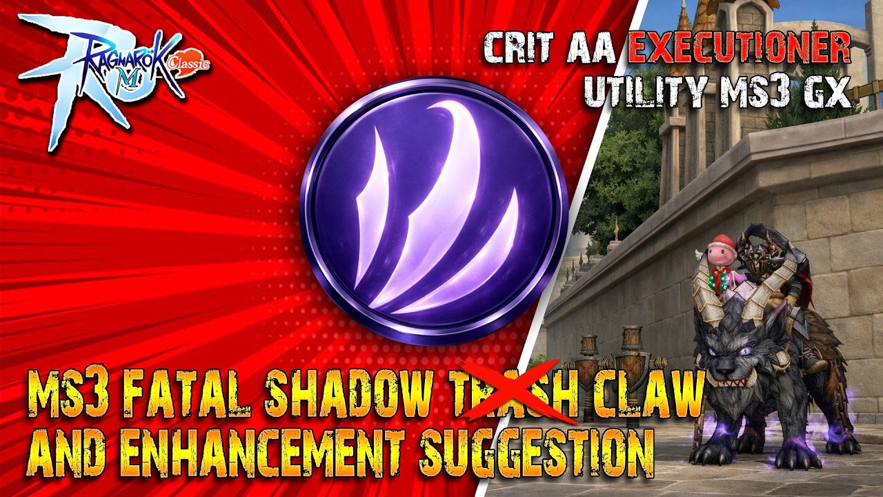 Ragnarok M: Classic - GX MS3 Total Trash or Not?? Opinion & Suggestion.