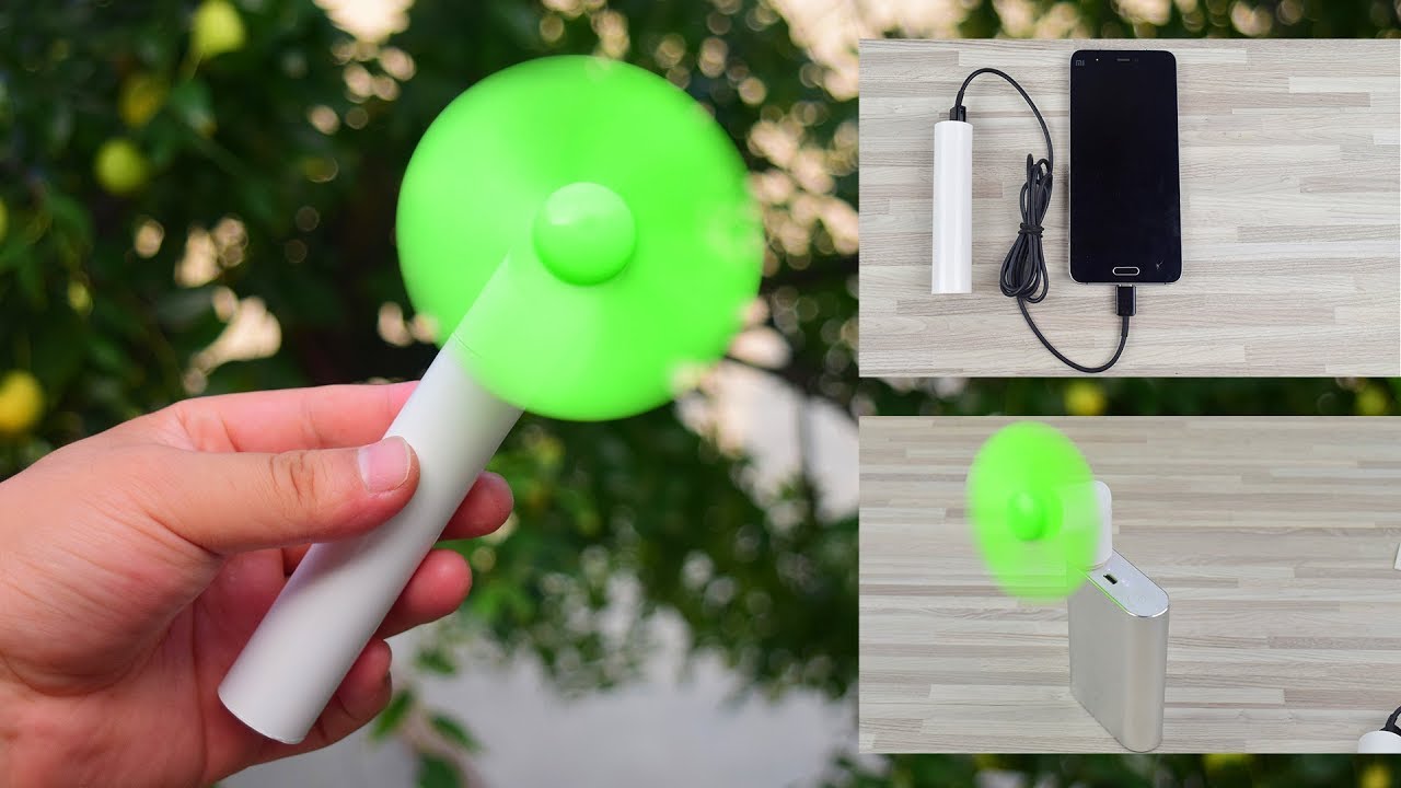How to make a Portable Rechargeable Fan /power bank