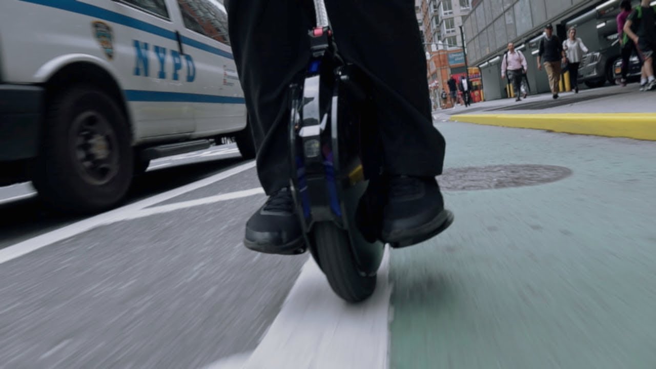 InMotion V5F - The Cadillac of Electric Unicycles (Manhattan, NEW YORK) Gear info in description