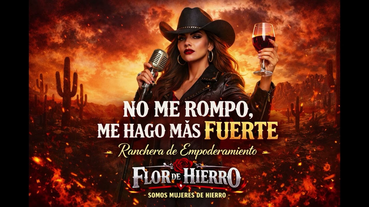 🎵 NO ME ROMPO, ME HAGO MÁS FUERTE | Ranchera Femenina de Empoderamiento
